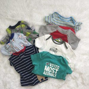 Carter's onesies and footed sleepers